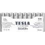 Tesla Aaa Silver+ Lro3 1.5V Batteries 10Pc