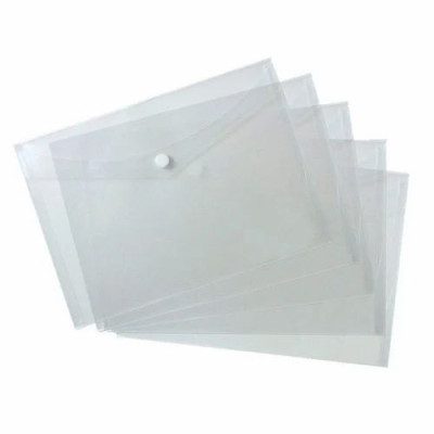 Clear Transparent Button File 1Pc