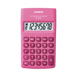 Casio HL-815L-PK Calculator, 1 pc