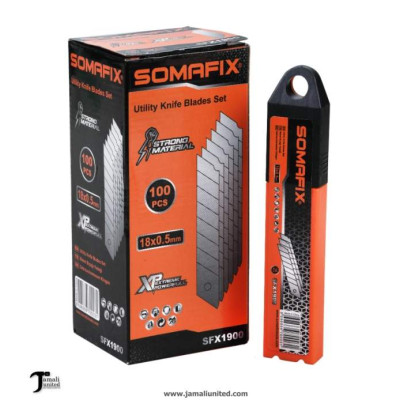 Soma Fix Sfx1900 10 Pcs Knife Blade Long 1Pkt