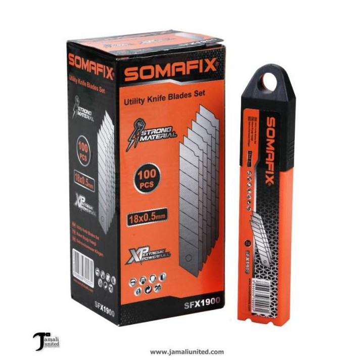 Soma Fix Long Knife Blades No. SFX1900, 10 pcs