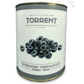 علبة زيتون أسود مقطع من تورنت 1560 جرام