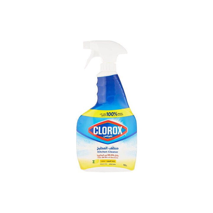 Clorox Lemon Kitchen Cleaner Spray, 750 ml