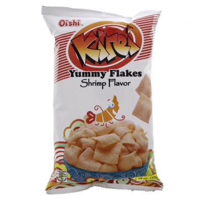 Oishi Kirei Yummy Flakes Crackers 45Gms