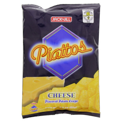 Jack And Jill Piattos Potato Cheese Biscuits 85Gms