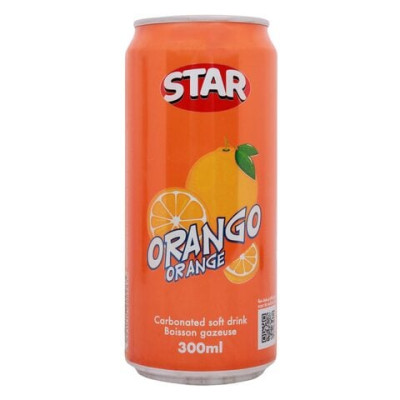 Star Orange Carbonated Drink 300Ml