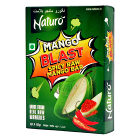 Naturo Spicy Raw Mango Fruit Bar Jar 10g