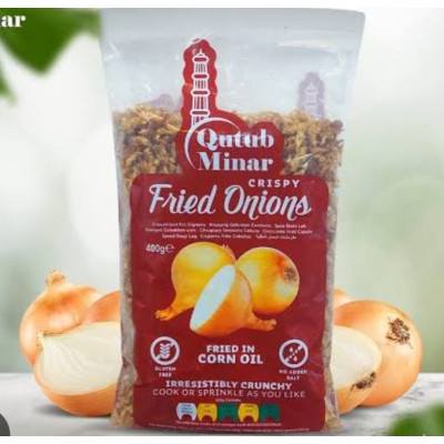 قوتوب مينار بصل مقلي مقرمش 400 جرام