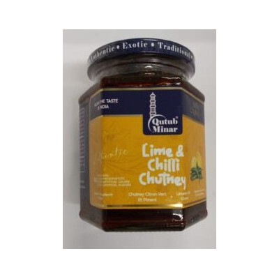 Qutub Minar Lime And Chilli Chutney 300Gms