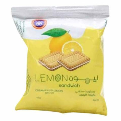 Kfmb Lemon Sandwich Biscuit 15G