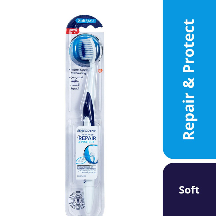 Sensodyne Advanced Repair and Protect Soft Toothbrush 1+1, 1 pc