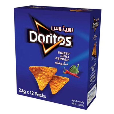 Doritos Sweet Chili Pepper 21Gx12p Tortilla Chips 1Pkt