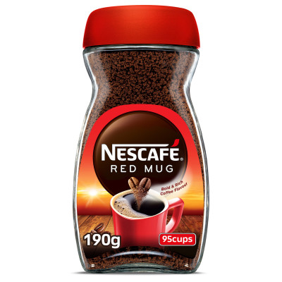 Nescafe +Free Mug Red Mug 190G