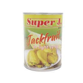 سوبر ج جاك فروت أصفر معلب مع شراب 565 غرام