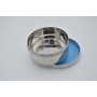 Burhan No. 5.5In Ss Puri Container-See Through 1Pcs