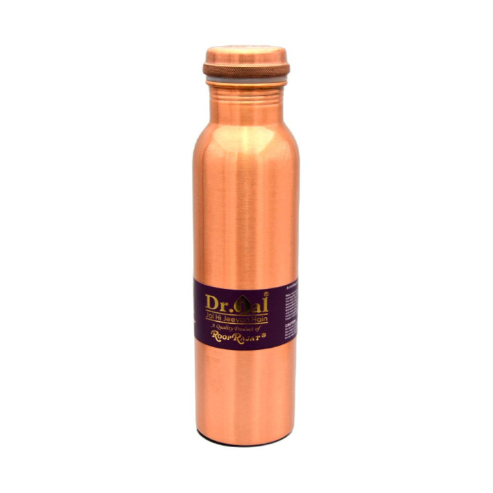 Burhan Plain Copper Bottle, 1 pc