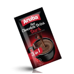 Aruba 3-in-1 Dark Hot Chocolate Drink Sachet, 26 g