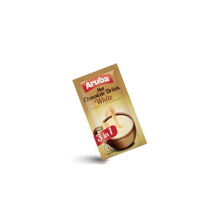 Aruba 3-in-1 White Hot Chocolate Drink Sachet, 26 g