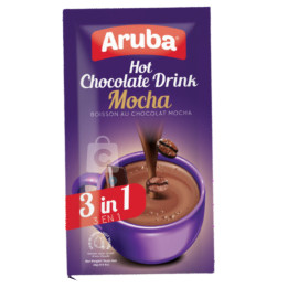 Aruba 3-in-1 Mocha Hot Chocolate Drink Sachet, 26 g
