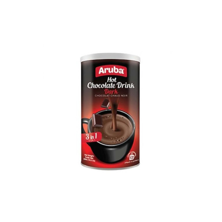 Aruba 3-in-1 Dark Hot Chocolate Drink Tin, 300 g