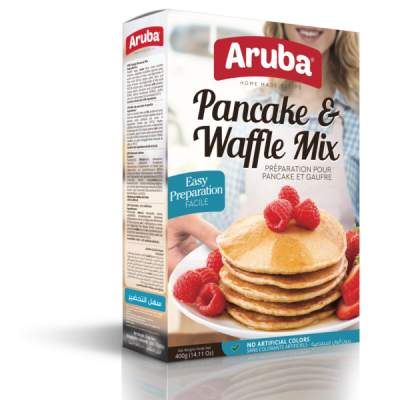 Aruba Vanilla Mix Pancake 400Gm