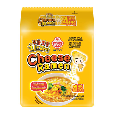 Ottogi Smooth Cheese Ramen Noodles 111Gms