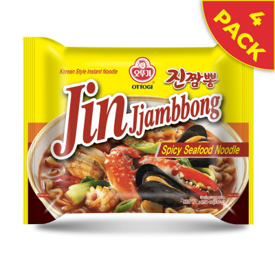 Ottogi Jin Jjambbong Ramen Hot Noodles 130Gms