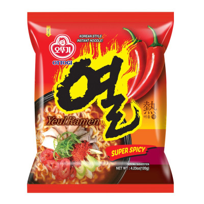 Ottogi Yeul Ramen Super Spicy Noodles 120Gms
