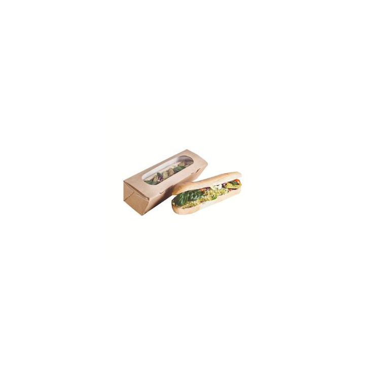 Hot Pack Baguette Sandwich Box, 1 pc