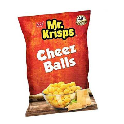 Mr.Krisps Cheez Balls 80G