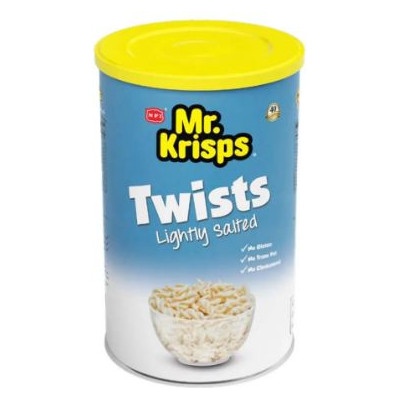 Mr.Krisps Lightly Salted Twists 75G