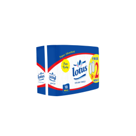 لولوس 28 سم رول مناديل المطبخ – 10 قطع