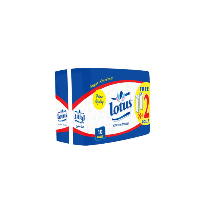 Lotus Kitchen Towel Roll 28 cm, 10 rolls