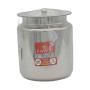 Burhan No. 3 Ss Ghee Barni With Spoon 1Pcs. Indian