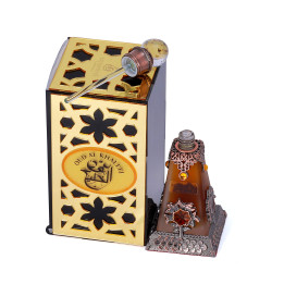 دهن عطر عود رول أون خليجي، خالٍ من الكحول، 25 مل