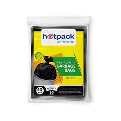 Hot Pack No. 65X95cm Garbage Bag 20Pc