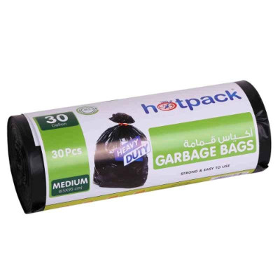Hot Pack No. 65X95cm Garbage Bag Roll 30Pc