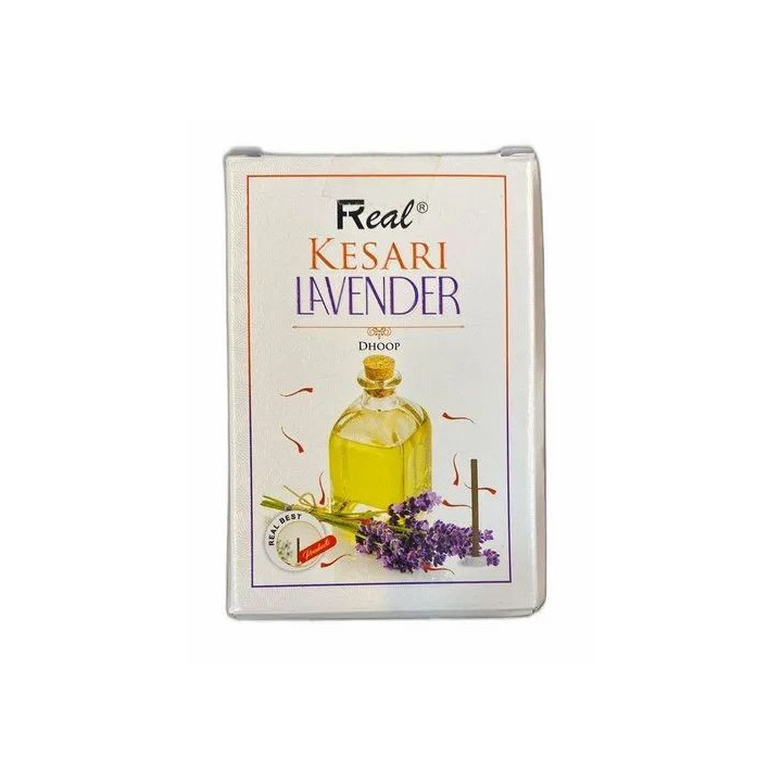Real Kesari Lavender Incense Sticks, 1 pc