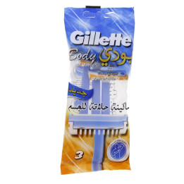 Gillette Body Disposable Razor Set, 3 pcs, 1 pack