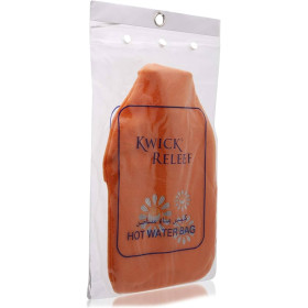 كويك رليف كيس ماء ساخن مع غطاء 1 قطعة