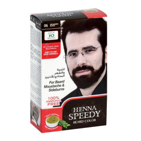 هِنّا سبيدي لون أسود للذقن رقم 07 40 جرام