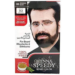 صبغة لحية بنية حنة سبيدي، 40 جم