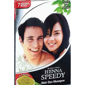 Henna Speady No. 7 Black Hair Color Shampoo – 30 mL