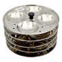 Burhan 5 Plates Ss Idli Stand 1Pcs