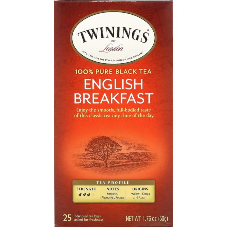 Twinings English Breakfast Tea Bag 25B