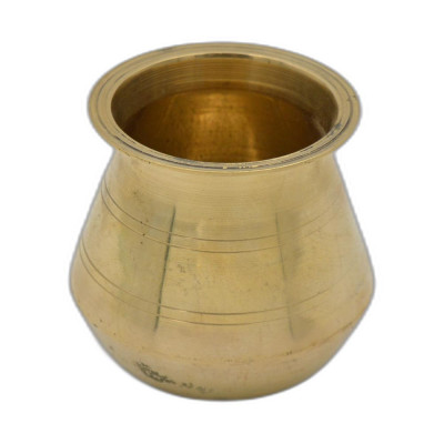Burhan #3 Brass Satar Lota 1Pcs