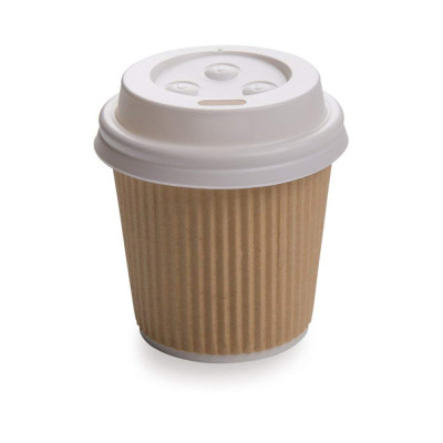 Vaz 4Oz Ripple Cup With Lid 40Pcs