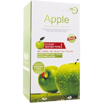 Apple Ammonia-Free Black Hair Cream 500Ml