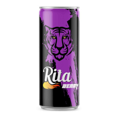 Rita Berry Sprkling Drink Slim Can 240Ml