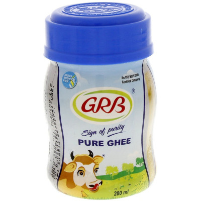 Grb Pure Cow Ghee Btl 200Ml